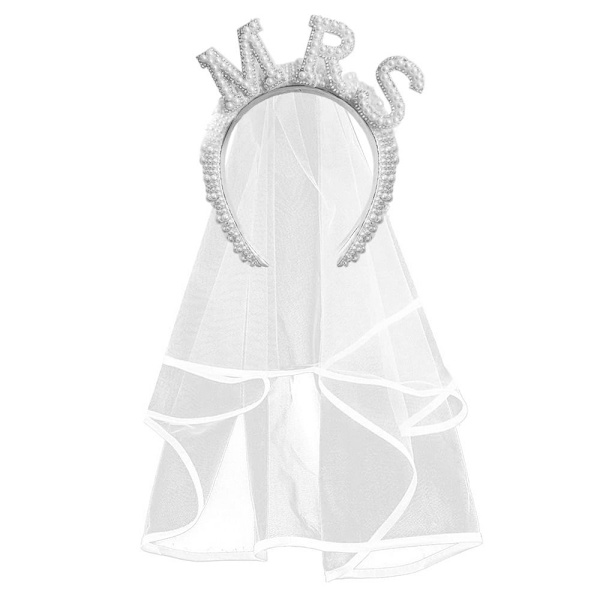 Pearl Hairband Morsiuskruunu 4 4 4