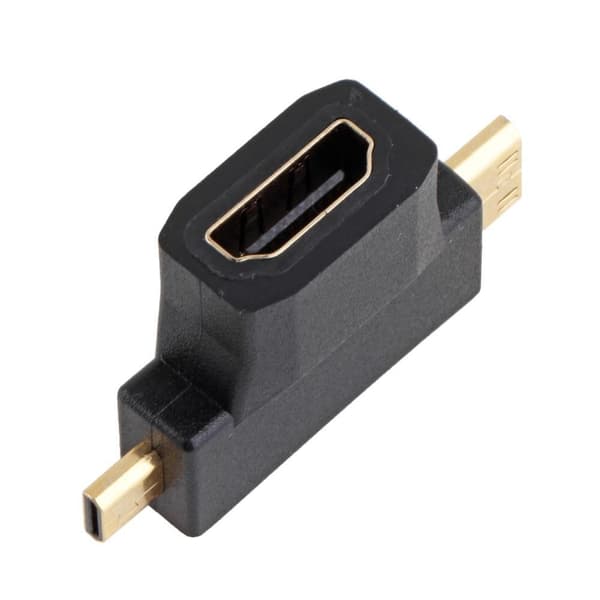 2 kpl HDMI-sovitin 2 in 1 -sovitin Datasovitin