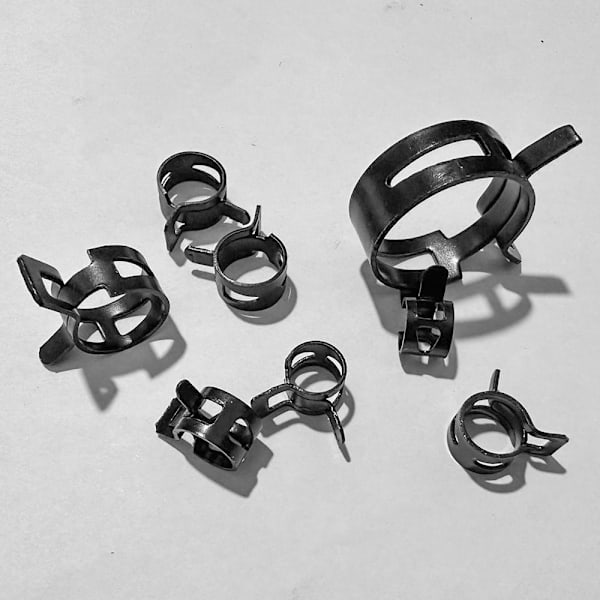 20 stk/parti fjederclips Fastener 20 stk 11 MM 20 stk 11 mm 20pcs 11mm