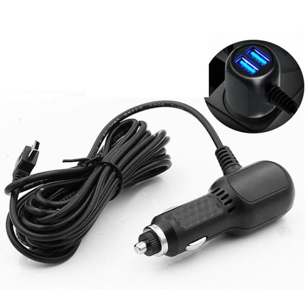 DVR Laddkabel Dash Cam Laddare Billaddarkabel