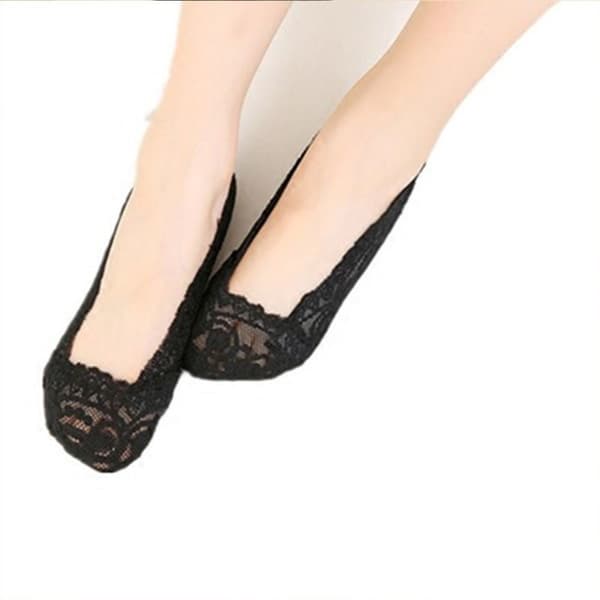 Lace Båtsokker Barn Usynlige Sokker L L