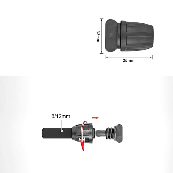 Slangerørforbindelse Slangefitting 10PCS-2 10PCS-2 10Pcs-2