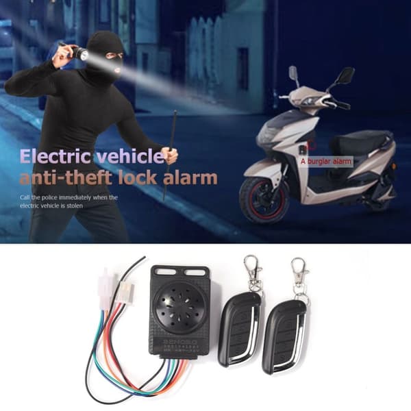 Motorcykellarmenhet Stöldskydd B B B