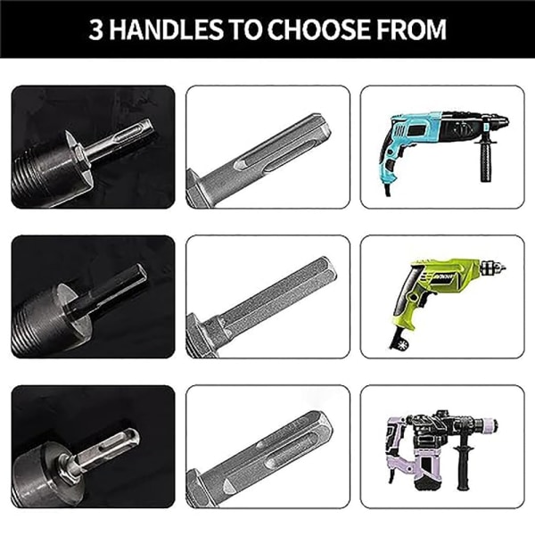 4 STK Easysplit Drill Bit Cone Drill Bit Easy Split Drill Bit