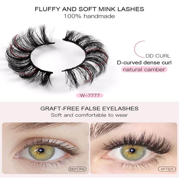 Lösögonfransar Eye Lash Extension 4 4 4