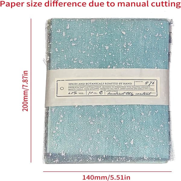 30 st Paper Craft texturerat papper Morandi