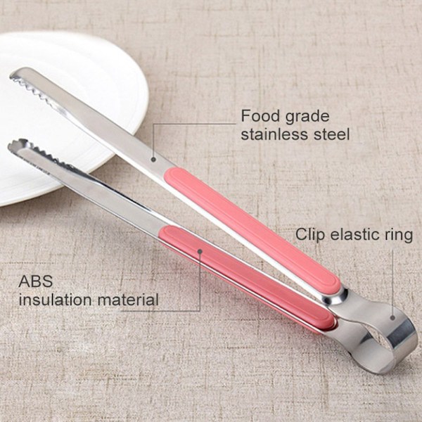 Grilli Clip BBQ Pihvi Clips PINK Pink