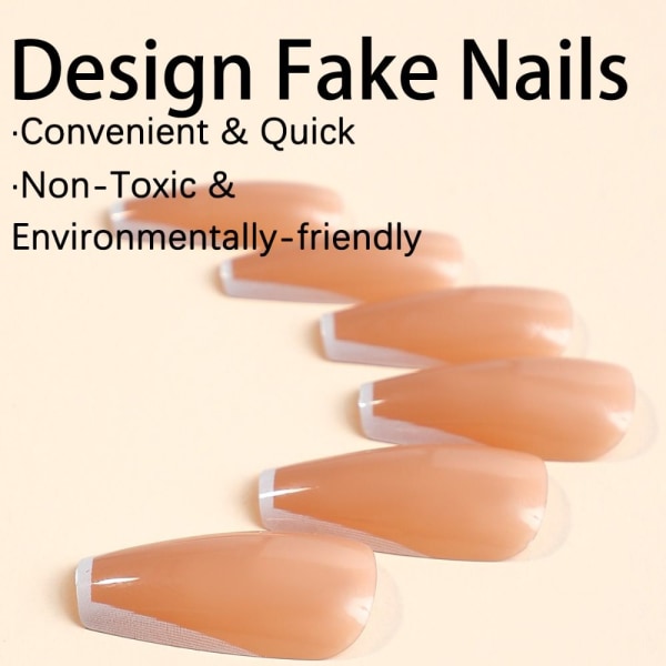 Fake Nails False Nail French