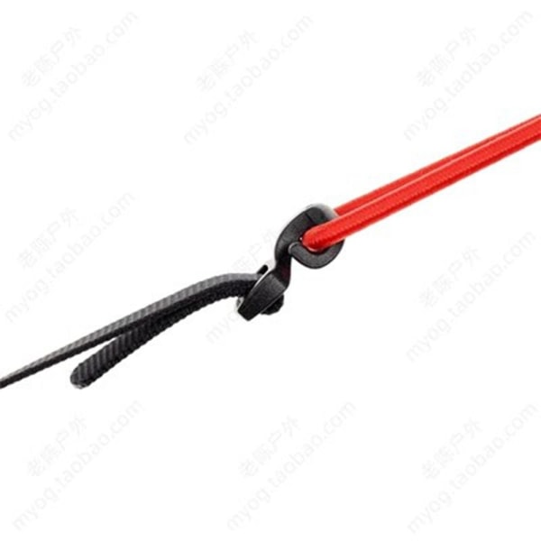 10 st Tältrep Spänne Pil Sladd Krok 10MM INTE JUSTERBAR EJ 10mmNot Adjustable