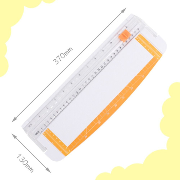 Papirtrimmer A4 Papirskærer SORT Black