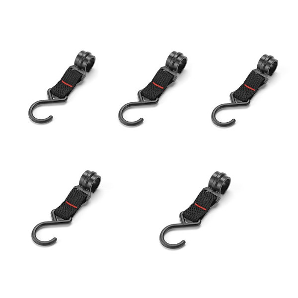 5/10stk Krok Hengende Campingkrok SVART 5STK 5STK black 5pcs-5pcs