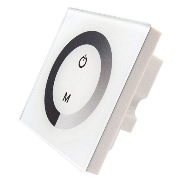 LED Ljusramp Touchpanel Kontroller LED Kontroller Dimmer White Panel Single-Panel Single