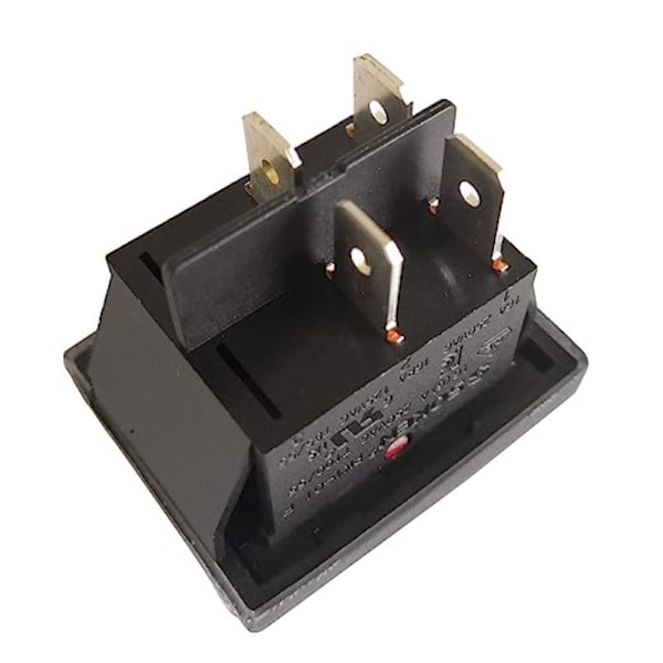 2st Ship Type Switch 4 Pin DPST knapp På/Av vippbrytare