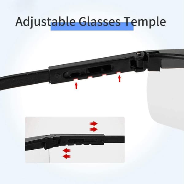 3 STK Protect Goggles Work Safety Glass SORT SORT black