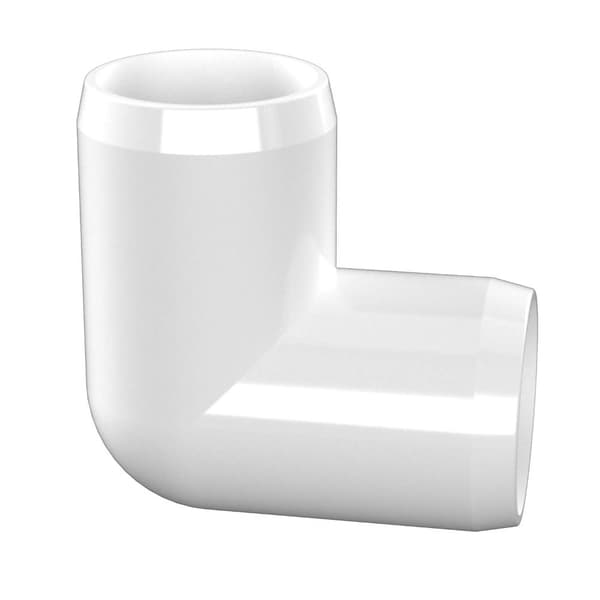 4 stk Albue PVC Fitting PVC Fitting Connector Hjørne Fitting