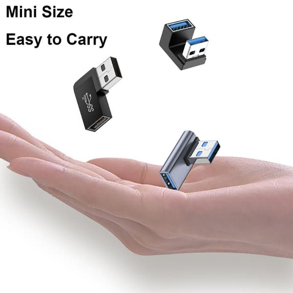 5kpl OTG-sovitinmuunnin 5kpl VERTICAL BEND 5kpl VERTICAL BEND 5pcs Vertical Bend