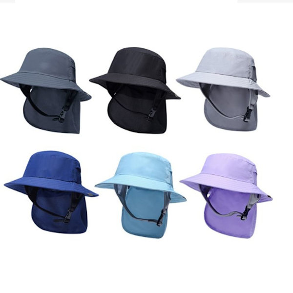 Bøttehat Bredskygget Hat LILLA purple