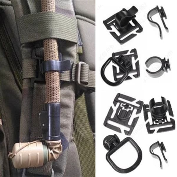 2/4 stk D Ring Clip Mountain Clamp 1 1 1