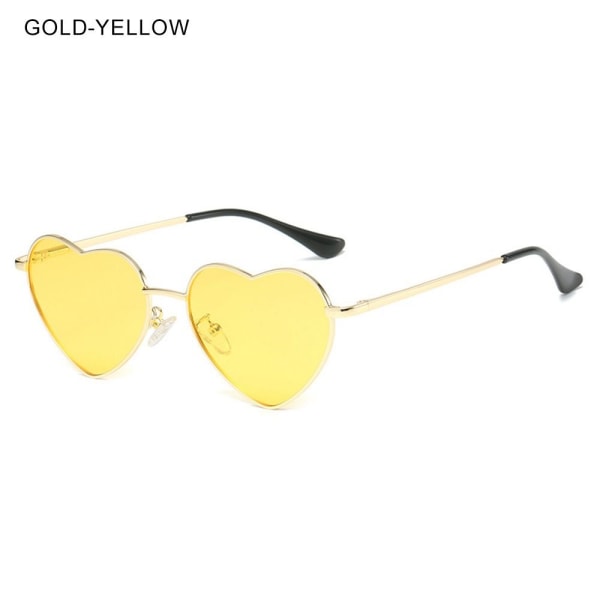 Hjertesolbriller for barn Polarisert GULL-GUL GULL-GUL Gold-Yellow