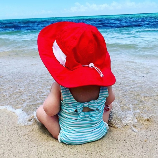 Baby SunHat Bucket Hat HVID M (1-4 ÅR) M (1-4 ÅR) white M (1-4year)-M (1-4year)