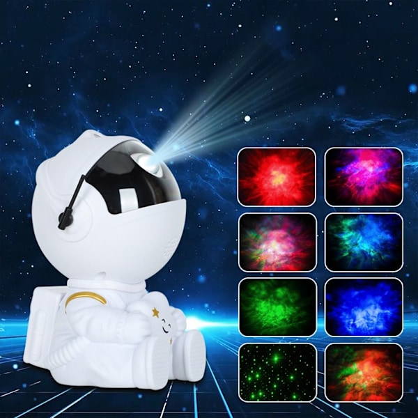 Astronaut Stars Projektor Projektorlampe SORT 1 1 black 1-1