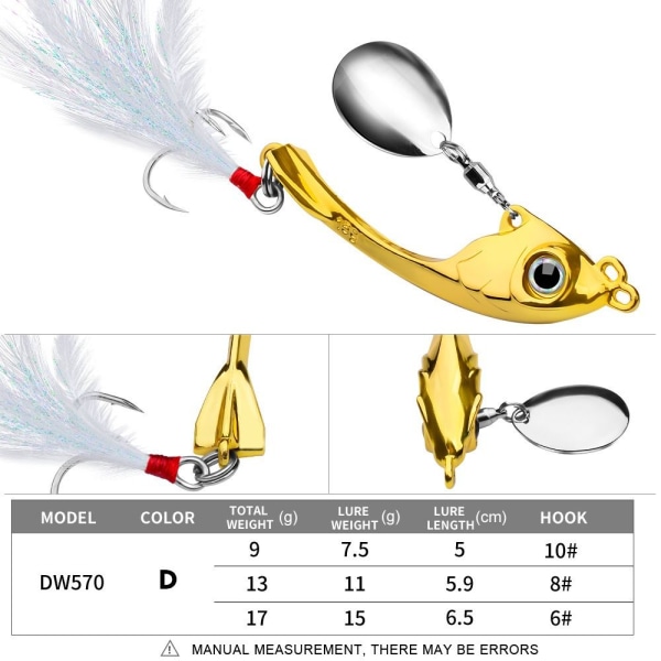 2kpl kalastusuistin Bionic Bait D-9G D-9G D-9g