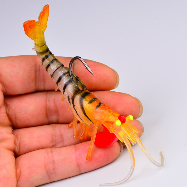 2kpl Minnow Fishing Lure Shrimp -syötti 13,5 CM 19 Gt B 13.5 CM 19GB