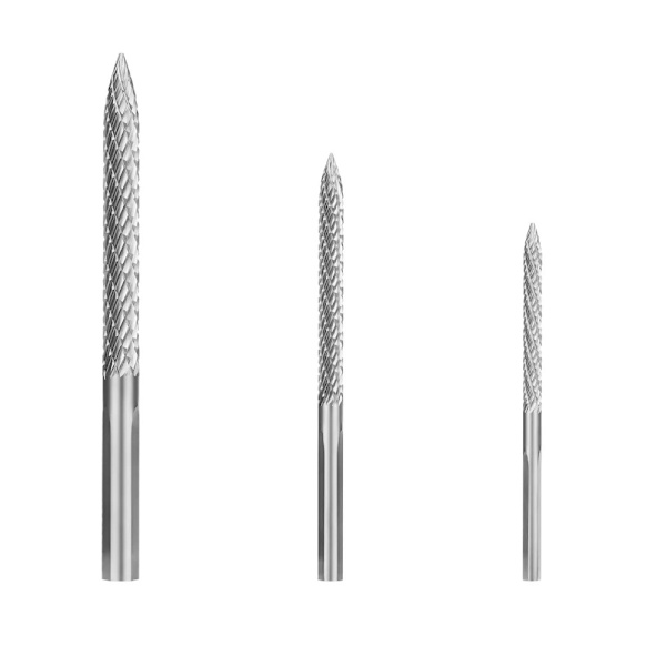 3 STK Carbide Burr Cutter Drill Bit Wire Cutter Dekkreparasjon