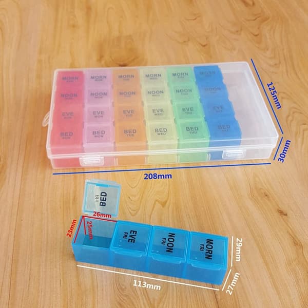 Pill Organizer lääkepakkaus case