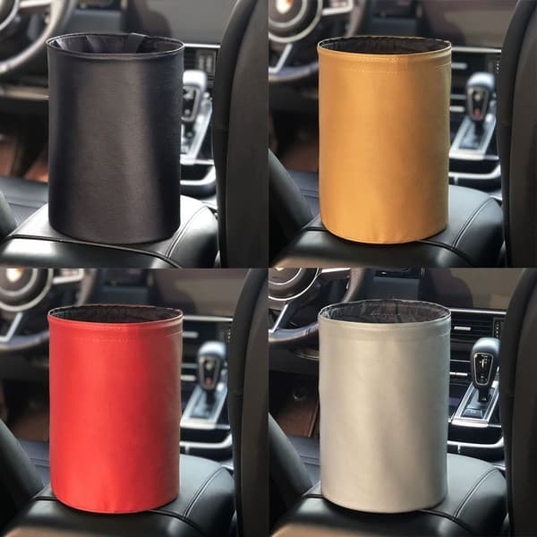 1 st bilsoptunna papperskorgen Vikbar RÖD red