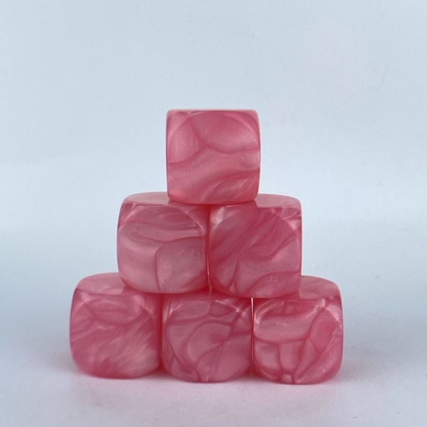 10 kpl / set DND Dice Polyhedral Dice PINK PINK Pink