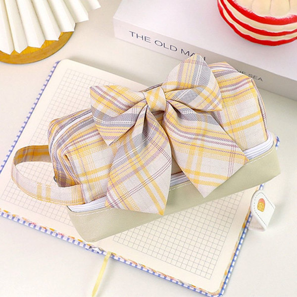 Stationery Opbevaringspose Stationery Organizer RØD UDEN SLØJER Red Without Bowknot-Without Bowknot