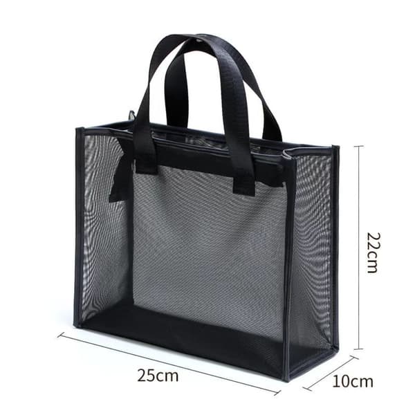 Mesh Makeup Bag Kosmetisk Bag 2 2 2