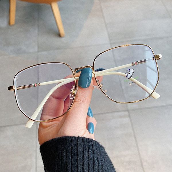 Anti-Blue Light Glasses Ylisuuret silmälasit SILVER Silver
