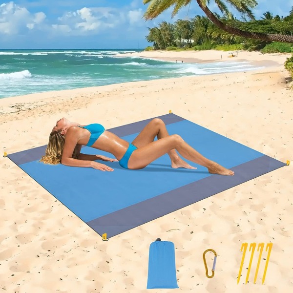 Picnicmåtte Pocket Strandtæppe GRØN green