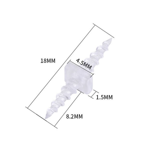 20/40 stk Karpefiskeri Chod Boilie Skrue Karpefiskeri lokke 20pcsStyle A-29mm