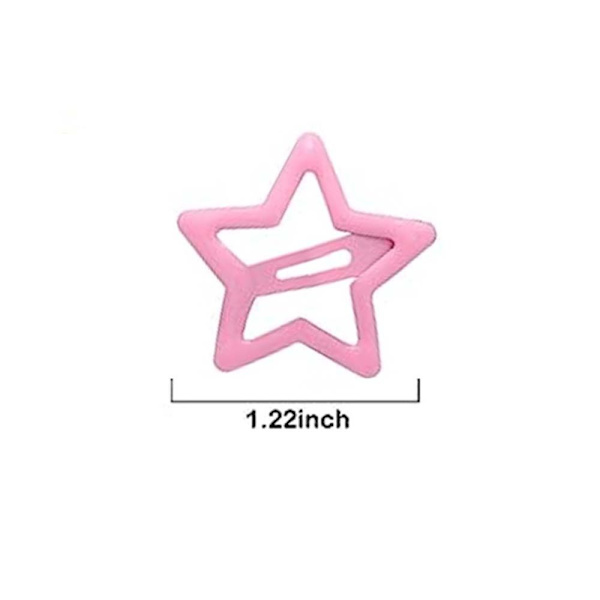 Star Hair Clips Star BB -hiusklipsit 7 7 7