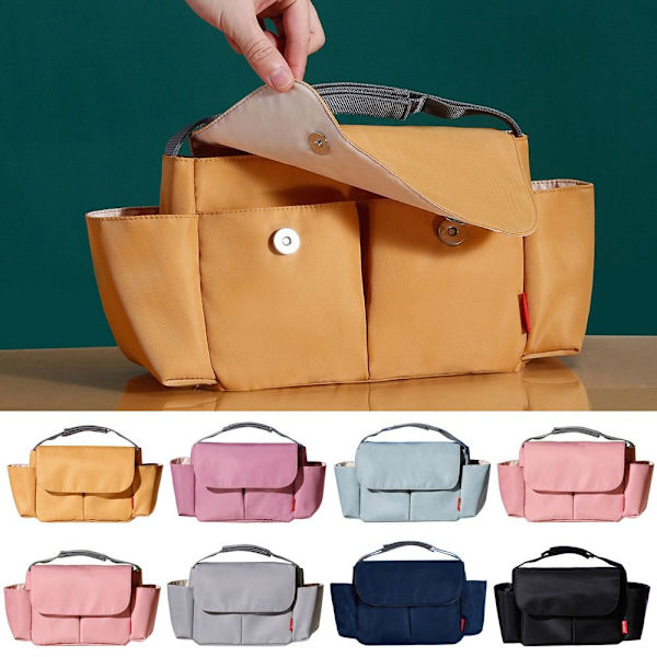 Barnevogn Bag Stor Kapasitet GUL Yellow