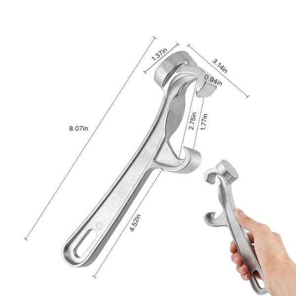 Spandeåbner Spandåbning 2 STK 2 STK 2PCS