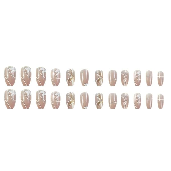 Fake Nails Flat Head 1 1 1
