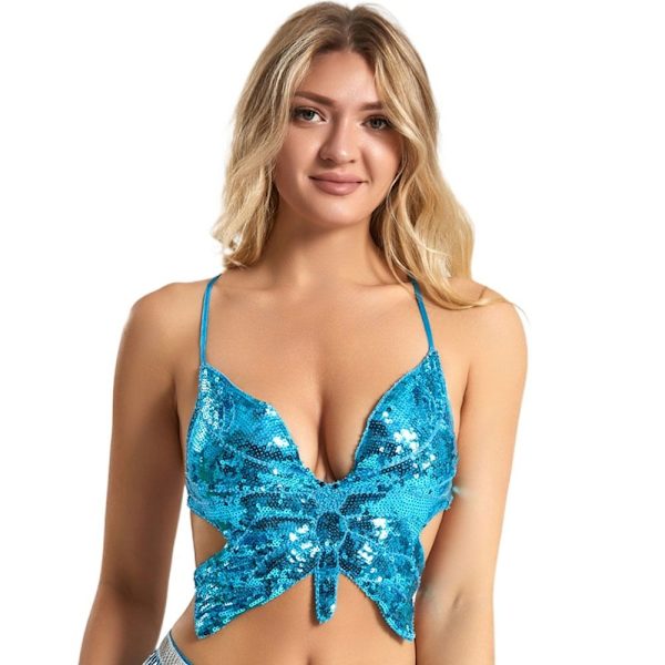 Magdans BH Performance Topp LAKE BLUE Lake blue