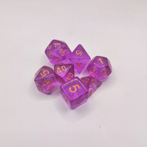 7 st/ set DND-tärningar Polyedriska tärningar STYLE 8 STYLE 8 Style 8