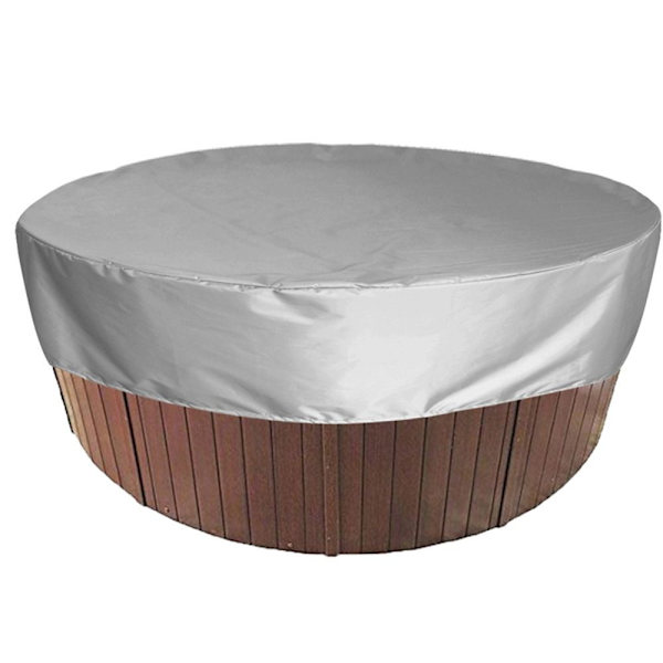 Rundt Badekartrekk Svømmebassengtrekk SØLV 210X30CM Silver 210X30cm