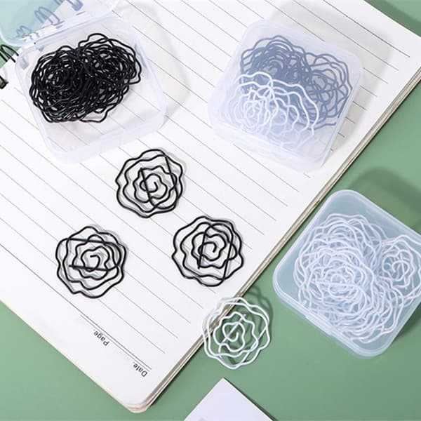 24ST Gem Bokmärke Binder Clips