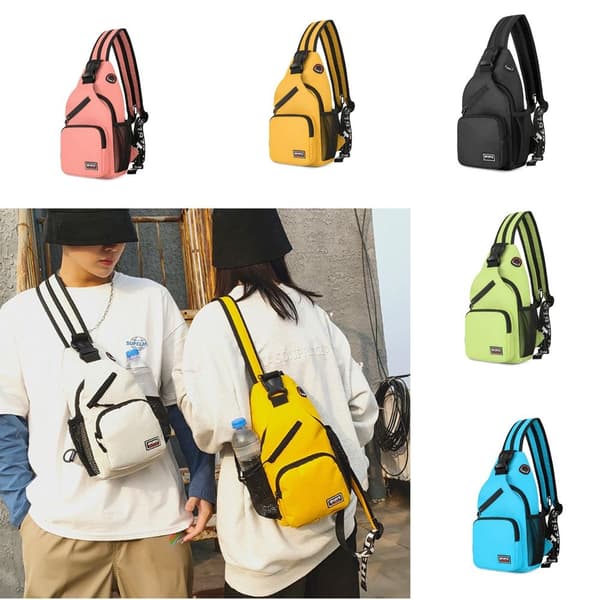 Chest Pack Skuldertaske SORT Black