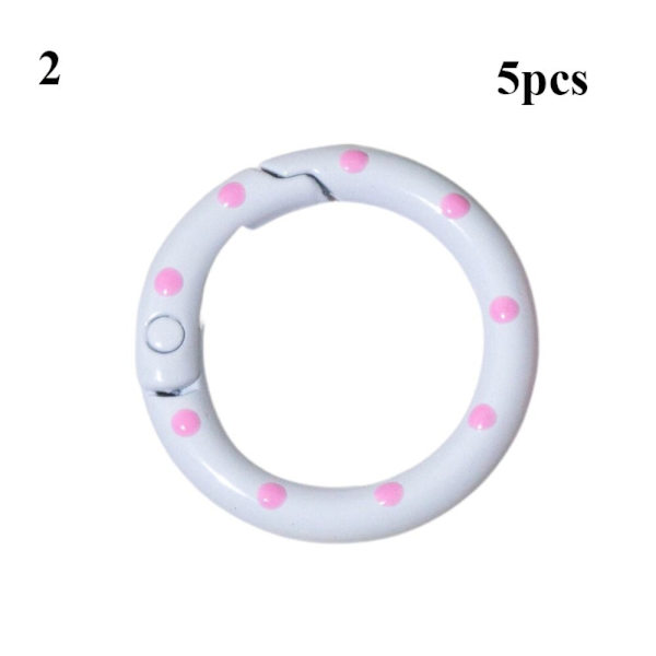 5 st fjäder O-ringsspännen Karbinhake 2 2 2