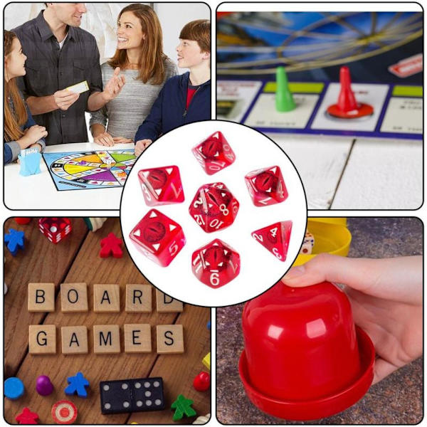 Dragon Eye Dice Longan Dice RED Red