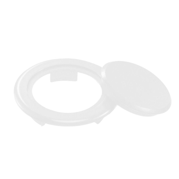 Paraply Hole Ring Plugg Bord Paraply Hole Cover WHITE White