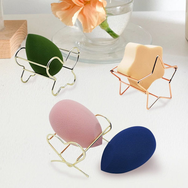 Meikkimunien kuivausteline Beauty Sponge -kuivausteline ROSE GOLD C C Rose Gold C-C