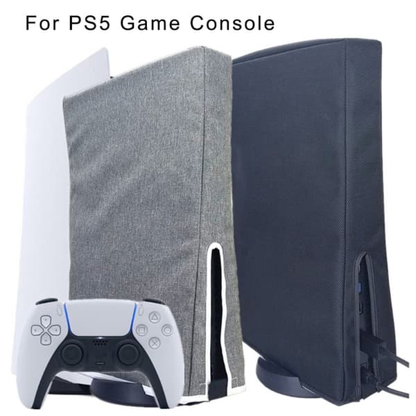 PS5 Game Console Cover Grey Ant Cloth